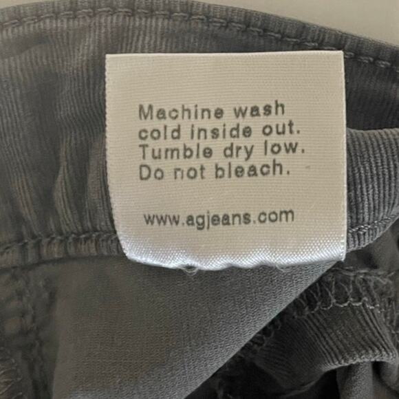 AG Adriano Goldschmied The Jegging‎ Super Skinny Fit Low Rise Corduroy Pants 25R - Picture 3 of 9